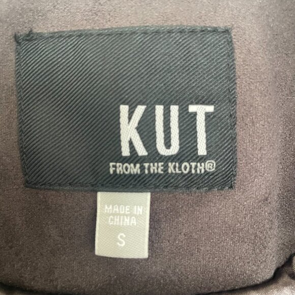Kut from the Kloth faux suede moto jacket - Picture 4 of 9